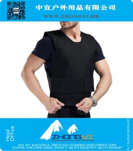 Black O-Neck Adjustable Waist Waterproof Stab-resistant Clothing Light Tactical Vest