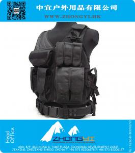 Military Paintball Army Gear Tactical Molle DuPoint Nylon Airsoft Holster Combat Vest