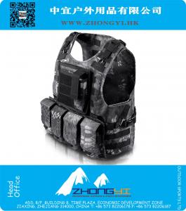 Outdoor Camouflage tactical vest black vest boidae fadac field cs vest