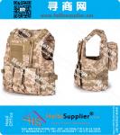 Mens Airsoft Tactical Vest Military Amphibious Molle Vest Sport Multicam Ver5 Swat Modular Combat gilet Military Gear Waistcoat